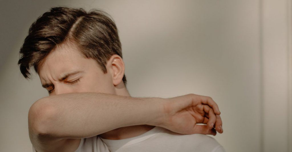 Cough due to win-heat attack